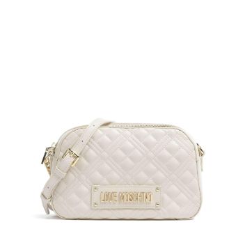 Love Moschino Quilted Crossbody bag beige