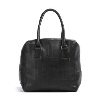 Liebeskind Kayla Monogram Sheep Natural M Handbag black