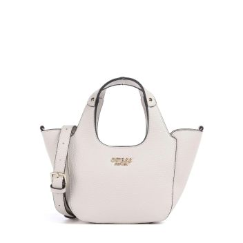 Guess Helina Mini Handbag cream