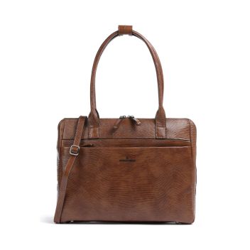 Castelijn & Beerens Donna RFID Tote bag cognac