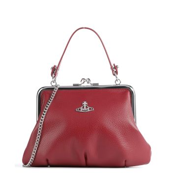 Vivienne Westwood Granny Re-Vegan Frame Crossbody bag dark red