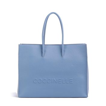 Coccinelle Myrtha Maxi Logo Tote bag blue