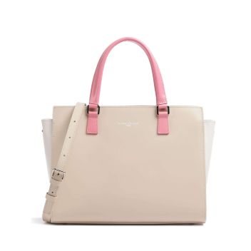 Lancaster Smooth Handbag beige