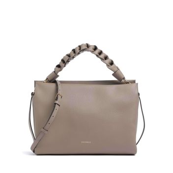 Coccinelle Boheme Grana Double Hobo bag taupe