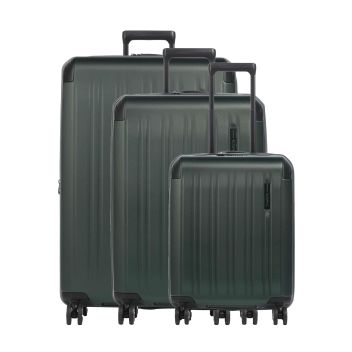 Travelite Dynamiic Suitcase set (4 wheels) green