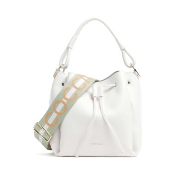 Coccinelle Eclyps Bucket bag white