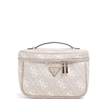 Guess Berta Maxi 4G Toiletry bag beige