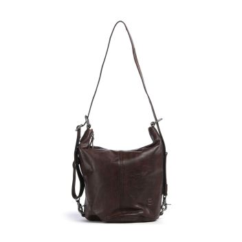 Spikes & Sparrow Apache Claudria Backpack bag dark brown