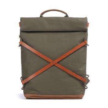 Aunts & Uncles Japan Yokohama Rolltop backpack olive-green