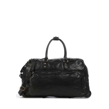 Campomaggi Travel bag with wheels black