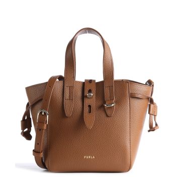Furla Net Mini Crossbody bag cognac