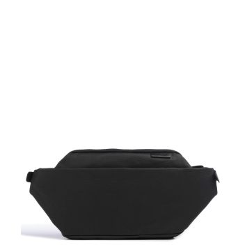 Côte&Ciel Coated Canvas Isarau Fanny pack black