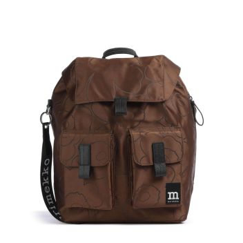 Marimekko Unikko Everything L Backpack dark brown