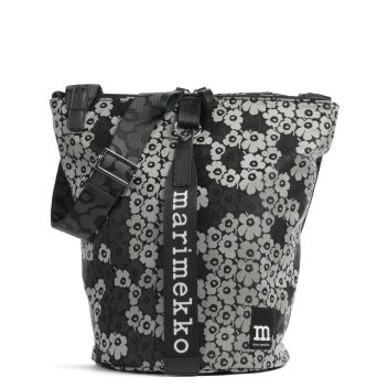 Marimekko Unikko All Day Bucket bag black/green