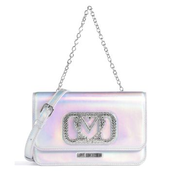Love Moschino Diamond Rush Shoulder bag silver