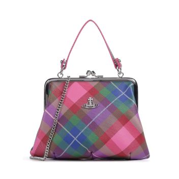 Vivienne Westwood Granny Saffiano Frame Crossbody bag multicolour