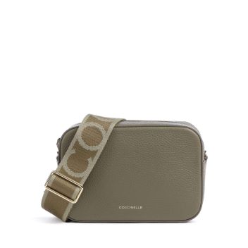 Coccinelle Tebe Crossbody bag olive-green