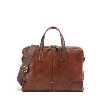 The Bridge Vespucci Briefcase brown