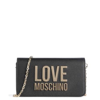 Love Moschino Love Lettering Crossbody bag black