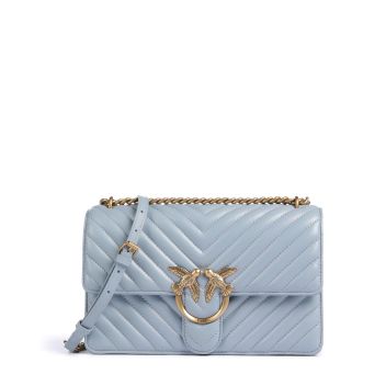 Pinko Love One Classic Shoulder bag light blue