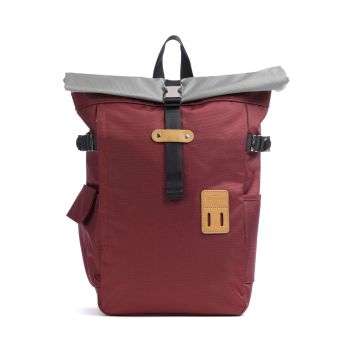 Harvest Label Norikura 2.0 Rolltop backpack dark red