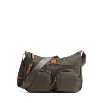 Brics X-Collection Shoulder bag olive-green