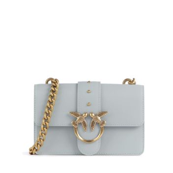 Pinko Love One Mini Crossbody bag light blue