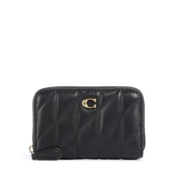Coach Essential Quilted Pillow Credit card holder black