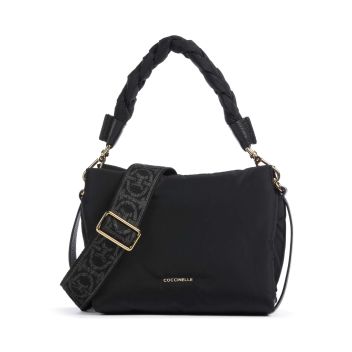 Coccinelle Boheme Puffy Nylon Handbag black
