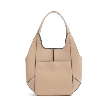Liebeskind Lilly Heavy Pebble M Hobo bag light brown