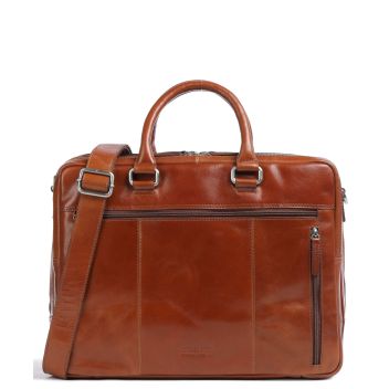 Leonhard Heyden Cambridge Briefcase cognac