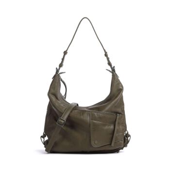 Aunts & Uncles Guerilla Gardeners June Hobo bag olive-green