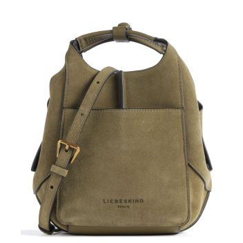 Liebeskind Lilly Hydro Suede S Crossbody bag olive-green