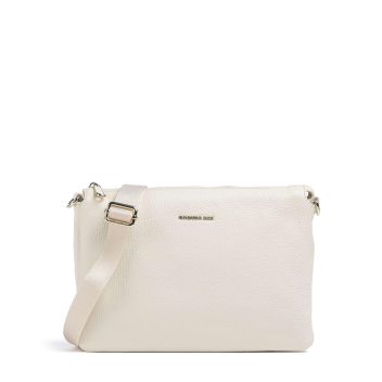 Mandarina Duck Mellow Leather Crossbody bag cream