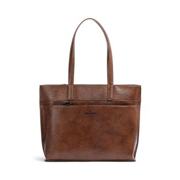 Castelijn & Beerens Donna RFID Tote bag cognac