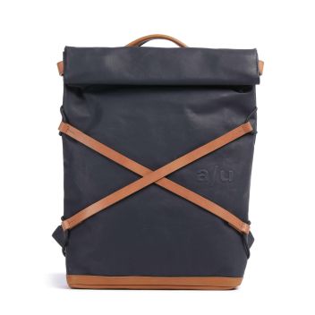 Aunts & Uncles Japan Yokohama Rolltop backpack blue/brown
