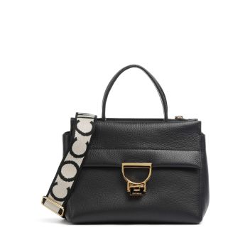 Coccinelle Arlettis Signature Handbag black