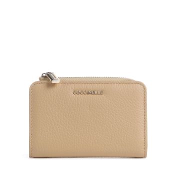 Coccinelle Metallic Soft Wallet beige