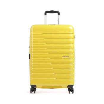 American Tourister Flashline Pop Spinner (4 wheels) yellow
