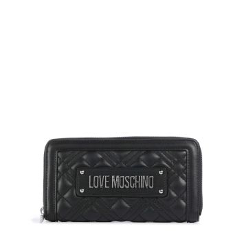 Love Moschino Bold Love Laminated Wallet black
