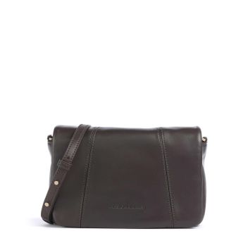 Les Visionnaires Mila Icon Silky Crossbody bag dark brown