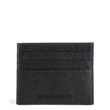 Emporio Armani Business Regenerated Credit card holder black