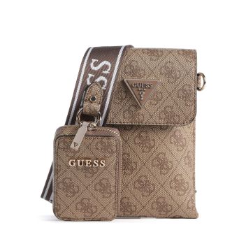 Guess Latona Phone bag light brown