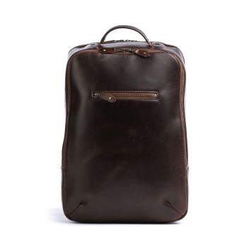Buckle & Seam Leon Backpack dark brown