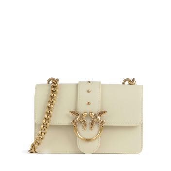 Pinko Love One Mini Crossbody bag vanilla yellow