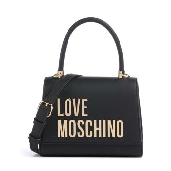 Love Moschino Bold Love Laminated Crossbody bag black