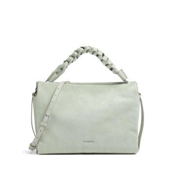 Coccinelle Boheme Suede Hobo bag mint green