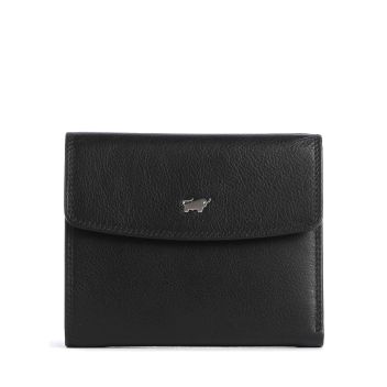 Braun Büffel Golf Secure RFID Wallet black