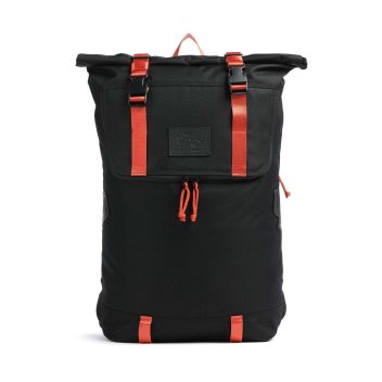 Doughnut The Dudes Christopher Dark Rolltop backpack black