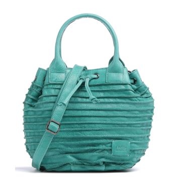FredsBruder Little Fat Friend Riffel Bucket bag green